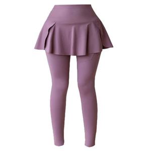 하이웨이스트 9부 요가 팬츠 여성 스포츠 아우터웨어 바지 포켓 디자인 봄 패션 플러스 사이즈 힙업 얇은 모델