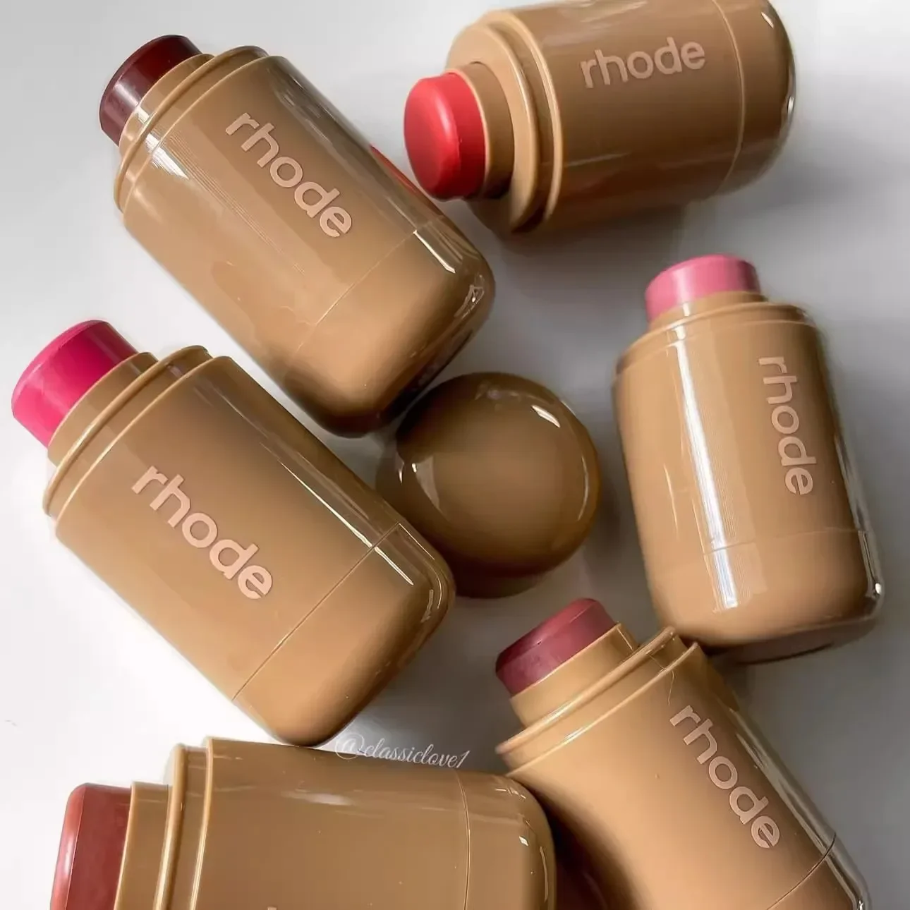 로드 포켓 블러쉬 립스틱 립 앤 치크 하이드레이팅 스틱 내추럴 루즈 파우더 블러쉬 크림 립스틱 치크 쉽게 바르는 컬러