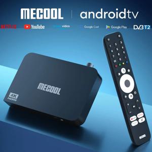 MECOOL KT2 TV 박스 안드로이드 2025 DVB-T2 스마트 TV IPTV TV박스 Amlogic S905Y4 넷플릭스 4K 크롬캐스트 안드로이드 12 14 글로벌 콘솔