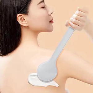 1Pcs 다기능 로션 선 스크린 연고 애플리케이터 롱 핸들 바디 클리너 샤워 브러시 선 스크린 백 애플리케이터