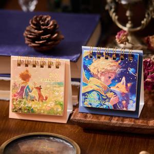 2026 미니 데스크 캘린더 프린스 시리즈 휴대용 캘린더 데스크탑 장식품 체크인 스케줄 캘린더 기념 선물