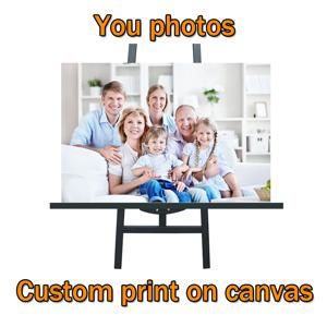 미국 배송 세금 없음 방수 그림 스프레이 Pringting 사용자 정의 인쇄 그림 벽 아트 포스터 거실 홈 장식