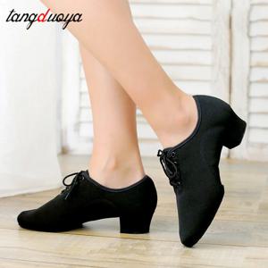 새로운 라틴 댄스 신발 남자 탱고 살사 여자 여자 성인 현대 볼룸 댄스 신발 교사 신발 3/5cm 옥스포드 댄스 스니커즈