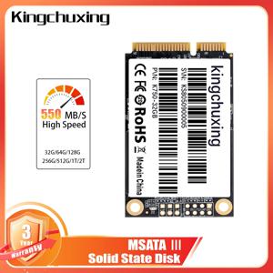 Kingchuxing SSD MSATA SATA 64GB 128GB 256GB 512GB 내장 솔리드 스테이트 드라이브 데스크탑 노트북 용 고성능 하드 드라이브