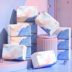 일회용 페이스 타올 티슈, 부드럽고 두꺼운 드라이 와이프, 재사용 가능한 메이크업 리무버 패드, 페이셜 클렌징 티슈, 팩당 300 매