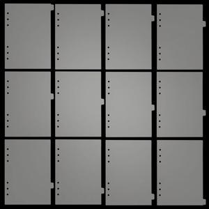 A5 12PCS 투명 종이 인덱스 분배기 바인더 플래너 노트북 편지지 노트북 종이 분배기 액세서리에 대 한 6 구멍