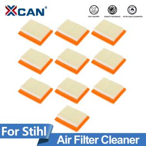 XCAN 10pcs 에어 필터 클리너 STIHL FS120 FS200 FS250 FS300 FS350 FS400 FS450 트리머 전기 톱