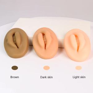 1/2/5pcs Microblading 재사용 가능한 실리콘 연습 립 스킨 초보자 훈련을위한 유럽 솔리드 립 블록 영구 화장 도구