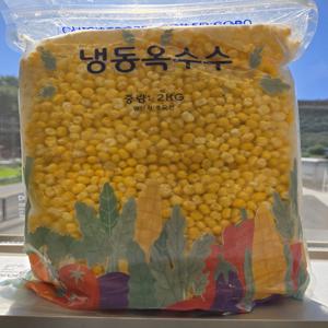 [25년산] 프리미엄 찰옥수수알 알갱이 2kg (지퍼백포장)