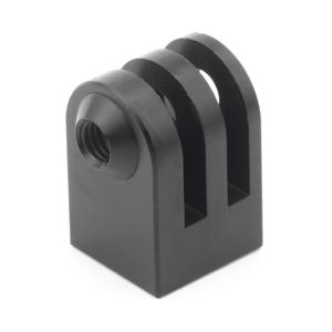 알루미늄 합금 어댑터 1/4인치 삼각대 마운트 고프로 히어로 13 12 11 10 9 8 7 SJCAM SJ4000 AKASO DJI 오스모 액션 카메라 액세서리