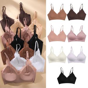 심리스 아이스 실크 초박형 소재 브래지어, 언더 와이어 없음, 편안하고 스타일리시한 여성을 위한 고성능