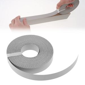 합판 테이블/캐비닛/가구용 15m 회색 핫멜트 접착제 멜라민 엣지 밴딩, 사전 접착된 베니어 엣지