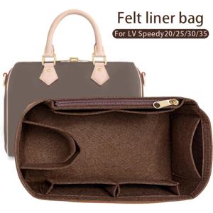 LV 스피디 20 25 30 35 플랩 핸드백용 내부 가방 정리함, 메이크업 여행용 파우치, 토트백 액세서리