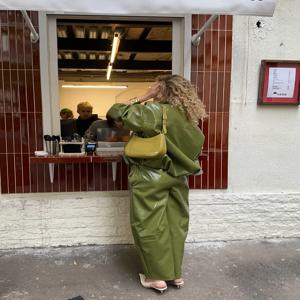 스트리트 PU 가죽 여성 정장 우아한 O넥 지퍼 재킷 롱 스커트 세트 2025 가을 여성용 레이디 로코모티브 신상 매칭 세트