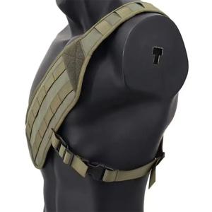퀵 릴리스 조끼 전술 Molle 시스템 야외 고품질 1000D 나일론 남자 가슴 가방 사냥 스포츠 어깨 Crossbody 가방
