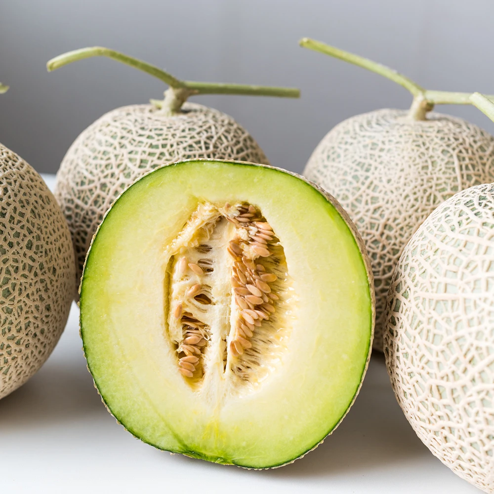 부드럽고 달콤한 과즙이 가득한 국내산 머스크 메론