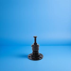 2개 고정형 핸드레일 브래킷 프리미엄 철제 인더스트리얼 스타일 실내 계단 난간 지지대 교체용