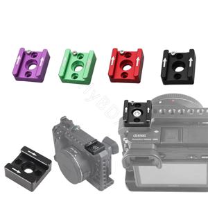 콜드 슈 마운트 어댑터 디지털 DSLR 카메라 조작/케이지/치즈 플레이트/비디오/플래시 라이트/LCD 장착용 1/4 