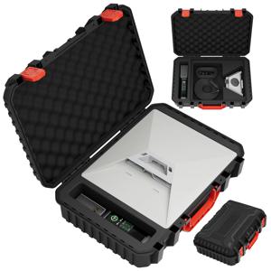 Starlink 미니 하드 케이스 방수 휴대용 Starlink 미니 여행용 가방 (폼 충격 방지 보관함 포함) 비바람에 견디는