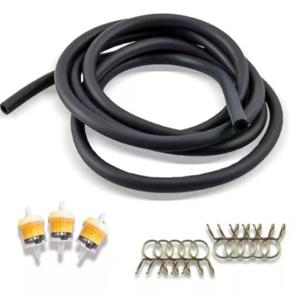 1M 검정색 연료 라인 호스 NBR 5mm ID 8mm OD 디젤 가솔린 워터 호스 엔진 파이프 혼다 용 스즈키 오토바이 액세서리