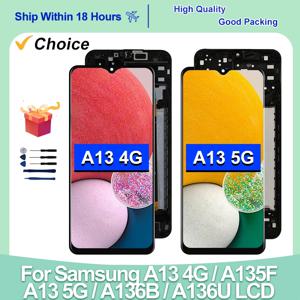 삼성 갤럭시 A13 4G LCD SM-A135F SM-A135F/DS 디스플레이 터치 스크린 디지타이저 A13 5G LCD SM-A136U SM-A136U1 디스플레이 용 IPS
