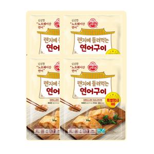 오뚜기 렌지에 돌려먹는 연어구이(60g X 4개입) 240g 4개
