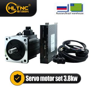 3.8KW 130ST-M15025 서보 모터 15N.m 2143ozin 최대 30N.m 2500RPM + 서보 드라이브 T3DF T3A RS485 220V AC 380V CNC 선반용