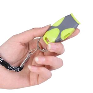 고품질 스포츠 큰 소리 휘슬, 씨드리스 플라스틱 휘슬, 프로 축구 농구 심판 휘슬