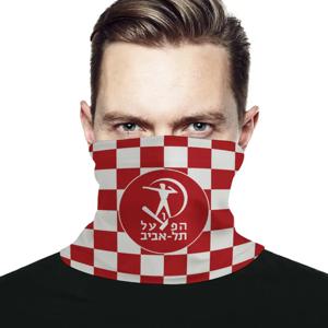 하포엘 텔 아비브 페이스 마스크, 심리스 터번 모자, 목 따뜻한 야외 다기능