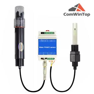 물 PH EC 전극 프로브 2-in-1 RS485 센서 감지기 농업 양식업을 위한 산업용 하수 모니터
