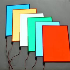 LED 발광 패널 EL 패널 백라이트, LED 전기 발광 백라이트, DC12V 인버터, 5V USB, 3V 배터리, A5 크기 21x14.8cm