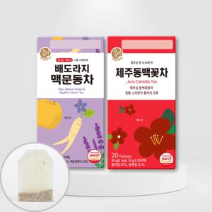 송원 우리차 배도라지맥문동차 20T+동백꽃차 20T