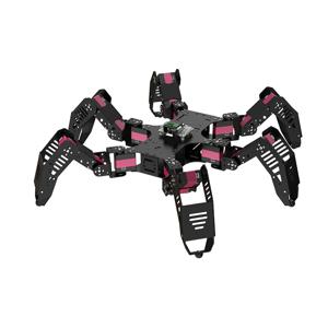 조립된 18 Dof Hexapod 로봇 금속 거미(서보 포함) Arduino 로봇 키트 프로그래밍 가능 거미용 원격 제어 Hexapod 로봇