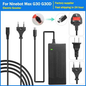 42V 2A 배터리 충전기 (세그웨이 나인봇 ES1 ES2 ES4/맥스 G30 G30D, 샤오미 M365 전동 스쿠터 배터리 충전 부품)