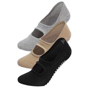 등이없는 에어로빅 필라테스 양말 댄스 트램펄린 피트니스 양말 바닥 양말 보이지 않는 요가 양말