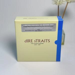 새로운 헤비 메탈 록 밴드 음악 CD 컬렉션 선물 상자 스트레이트 브리티시 록 밴드 (1978-1991) 6CD