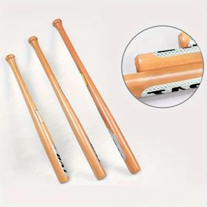 너도밤 나무 나무 야구 배트 성인 플레이어를위한 견고한 내구성 경량 이상적인 연습 훈련 연습 배트 세련된 부드러운 마감