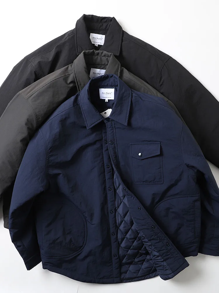 레트로 마운틴 시리즈 기능성 가을 겨울 방수 면 셔츠 스타일 루즈 캐주얼 트렌디 면 재킷