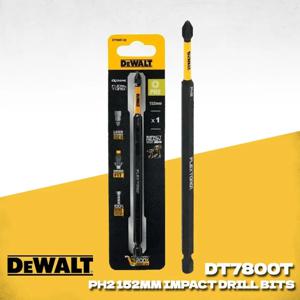 DEWALT DT7800T-QZ PH2 Flex Torq 152mm 인서트 전기 드릴 드라이버 마그네틱 비트 Dewalt 전동 공구 액세서리 Dewalt DT7800T