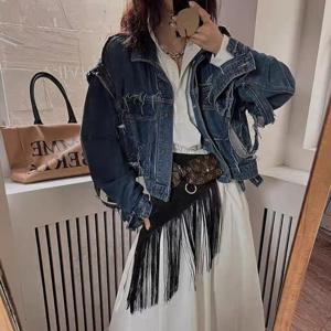 여성 레트로 허리띠 태슬 와이드 벨트 패션 삼각 스카프 코르셋 벨트 보헤미안 스커트 이브닝 이벤트 벨트 드레스 코트 데코