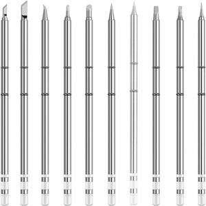 T12 전기 납땜 인두 팁 T12-K B2 BL I ILS JL02 D24 KF BC2 BC3 C4 팁 키트 Hakko fx951 마이크로 DIY 납땜 스테이션