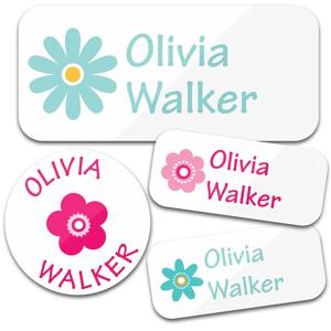 140PCS 2장 맞춤형 방수 이름 라벨 스티커 의류용, 어린이 학교 용품, 병, 도시락, 유아 보육용