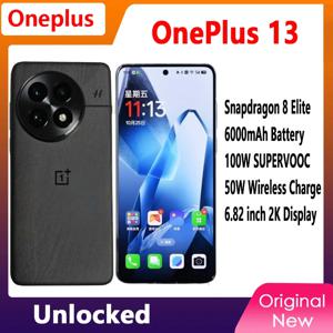 OnePlus 13 스냅드래곤 8 엘리트 핫셀블라드 카메라, 6.82 인치 2K AMOLED 디스플레이, 6000mAh 배터리, 100W SUPERVOOC ColorOS 15, 신제품