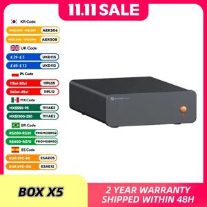 Fosi Audio BOX X5 HIFI 포노 프리 앰프, MM/MC 카트리지 턴테이블 용 미니 프리 앰프 홈 오디오 V3이 포함 된 RIAA 프리 앰프 컴팩트