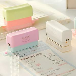 1PC 미니 5홀 펀치, 20/26/30 홀 펀칭 지원, 구멍 직경 5.5mm, A4 A5 B5 노트북에 적합합니다.