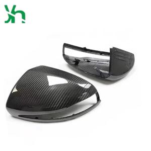 메르세데스-벤츠 W222 W213 X205 W238 W205 C S GLC E AMG 드라이 카본 파이버 도어 미러 케이스 교체용