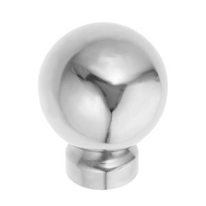 스테인리스 스틸 중공 볼 장식 계단 난간 포스트 캡 야외 정원 울타리 장식 메탈 볼 캡