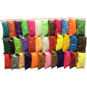 퓨즈 비즈 5mm 1000pcs 어린이를위한 36 색 진주 철 비즈 하마 비즈 Diy 퍼즐 고품질 어린이 수제 선물 Perler 장난감