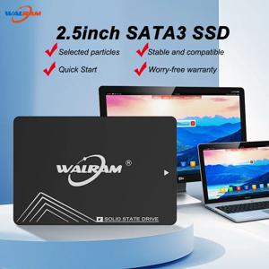 WALRAM 1TB SSD 2.5 SATA3 SSD 512GB 256GB 128GB 120GB HHD 노트북 내장형 솔리드 스테이트 드라이브 1TB 하드 디스크 데스크탑 PC용