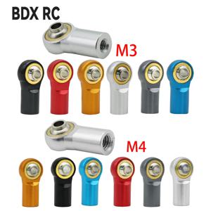 금속 M3 M4 링크 타이로드 엔드 볼 조인트 충격 흡수 장치 볼 조인트 1/10 RC 자동차 크롤러 축 SCX10 Tamiya CC01 YK4102